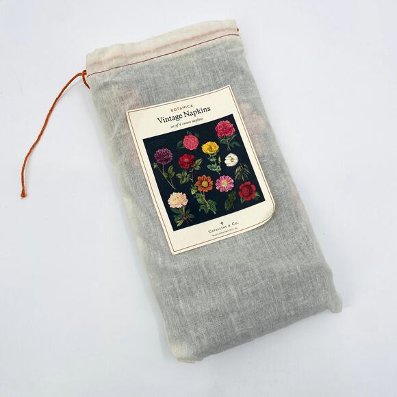 Cavallini & co vintage napkin set (4) - Picture 2 of 4